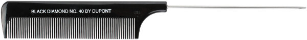 Efalock BLACK DIAMOND Nadelstielkamm #40