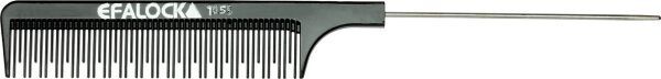 Efalock NYLON PROFI Nadeltoupierkamm 8.0 schwarz