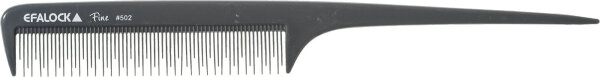 Efalock FINE Stielkamm Toupierzahnung #502