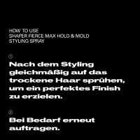 Sebastian Professional Shaper Fierce Max Hold & Mold Styling Spray 300ml