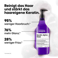 LOr&eacute;al Professionnel Serie Expert Keratin Alpha Sleek Shampoo 1500ml