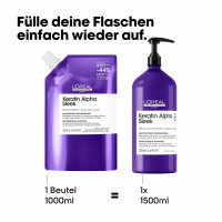 LOr&eacute;al Professionnel Serie Expert Keratin Alpha Sleek Shampoo Refill 1000ml