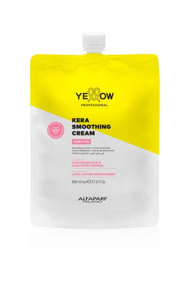 Yellow Professional Keratin Smoothing Cream 800ml