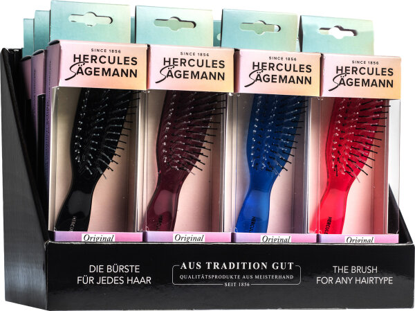 Hercules S&auml;gemann Scalp Brush Piccolo Display leer