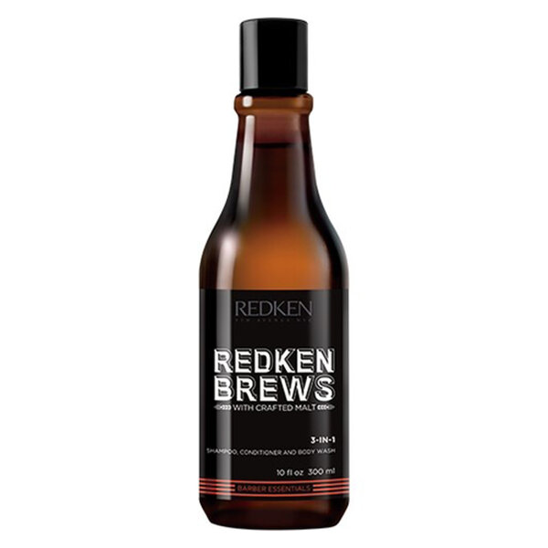 Redken Brews 3 In 1 Shampoo 300ml