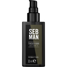 Sebastian Professional Seb Man The Groom Hair &amp; Beard Oil 30ml