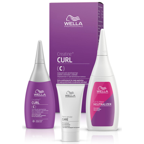 Wella Professionals Creatine+ CURL C/S HAIR KIT 75+100+30ml