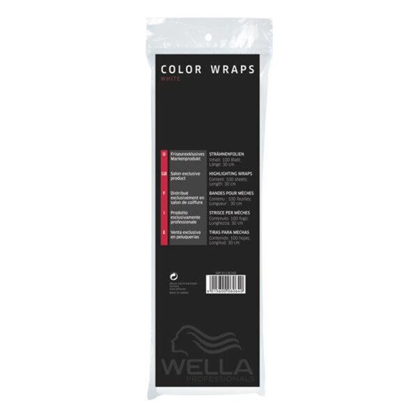 Wella Professionals Arbeitszubeh&ouml;r Farbe Color Wraps, weiss/gold