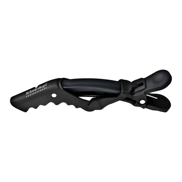 Schwarzkopf Salon Tools - Basics Grip Clips Schwarz 10 St&uuml;ck