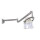 Comair Trockenhaube Air M41 mit Wandarm 166cm titansilber