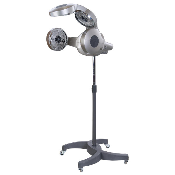 Comair Infrarotstrahler S33 Stativ Infrarothaube 2-teilig titansilber