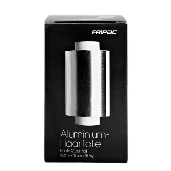 Alufolie 15&micro; 12cm x 250m Rolle silber