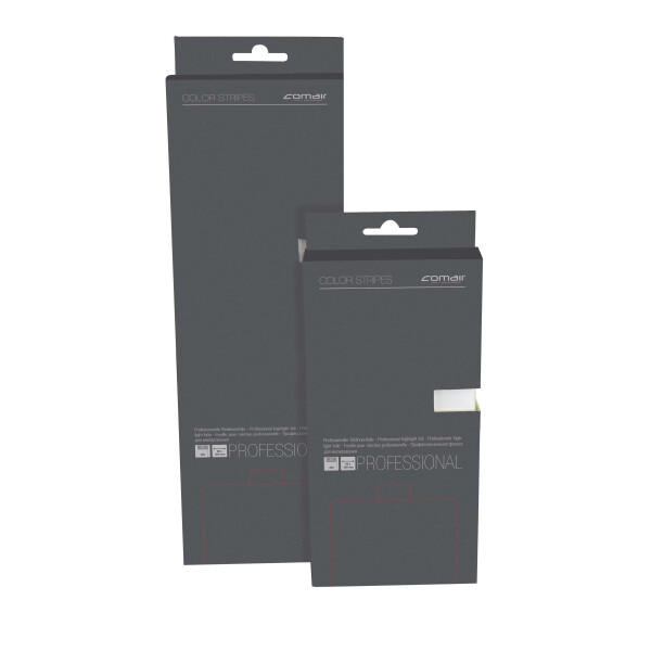 Comair Color Stripes lang 95 x 300mm 200 St&uuml;ck silber