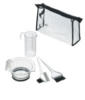 Comair F&auml;rbe-Zubeh&ouml;r-Set 5-teilig transparent