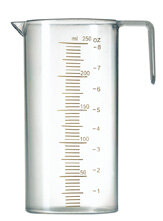 Comair Messbecher transparent F&uuml;llmenge 250ml
