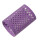 Metallwicklerlang lang 65mm &Oslash; 45mm violett beflockt 12er Beutel