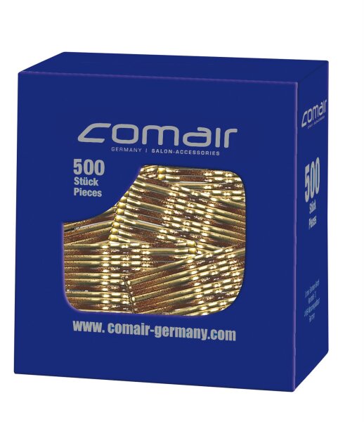 Comair Haarklemmen Pretty Fashion gold gewellt 59mm 500...