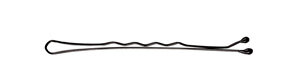 Comair Haarklemmen Pretty Fashion schwarz gewellt 48mm 24...