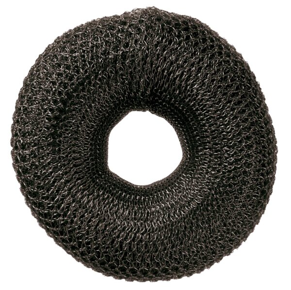 Comair Knotenrolle (Nest) schwarz 8cm