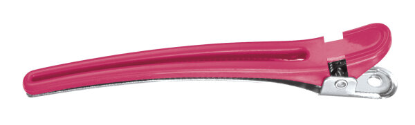 Comair Haarclips Plastik/Aluminium pink 95mm 10 St&uuml;ck