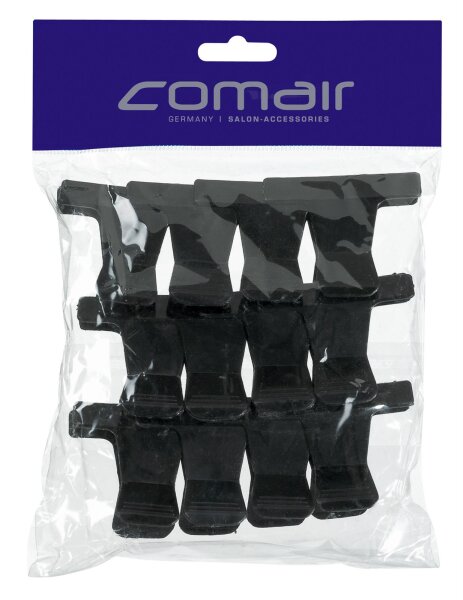 Comair Abteilklammern schwarz 27mm 12 St&uuml;ck