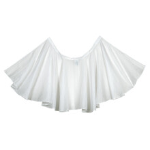 Comair Frisierumhang Crash weiss kurz 85x85cm