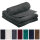 Comair 3er Kabinett Handtuch anthrazit 100% Baumwolle 50x90cm