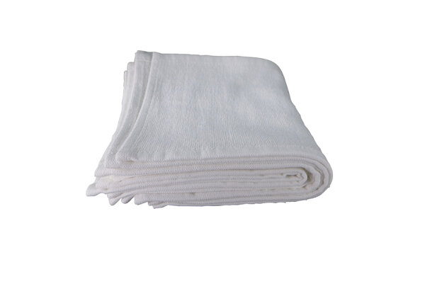Comair Augentuch weiss 100% Baumwolle 30x15cm 10 St&uuml;ck