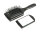 Comair Mini Paddle Brush mit herausziehbarem Spiegel 7-reihig