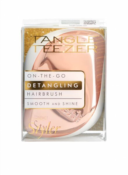 Tangle Teezer Compact Styler Rose Gold Cream