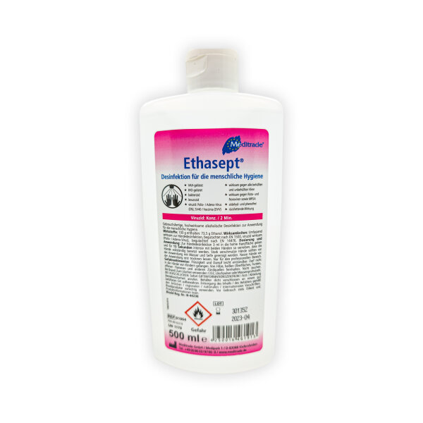 Meditrade Ethasept&reg; H&auml;ndedesinfektionsmittel 500ml