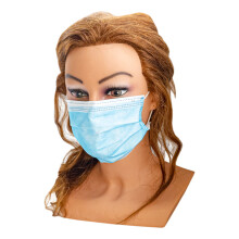 Hygiene Artikel Behelfs Mund & Nasen-Maske 3-lagig...