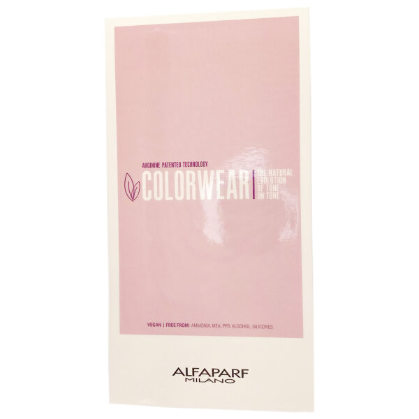 Alfaparf Milano COLOR WEAR Farbkarte Mini (Serie 2020)