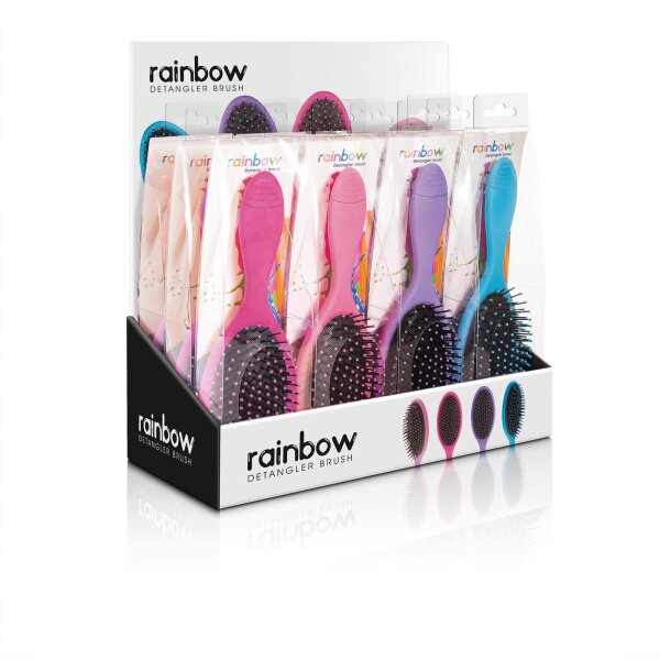XanitaliaPro Rainbow Entwirrb&uuml;rste Display 12...