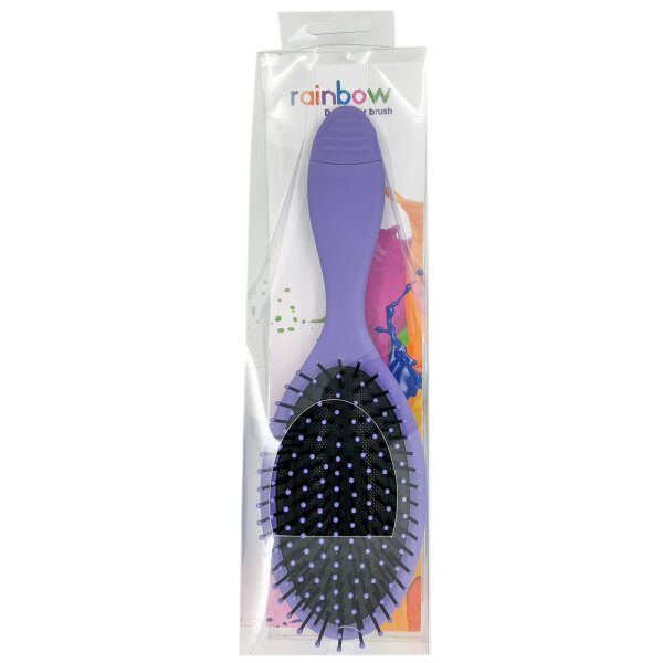XanitaliaPro Rainbow Detangler Haarb&uuml;rste Lila 1...